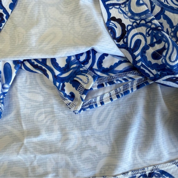 Gottex Women Golf Tennis Skort Skirt Medium Paisley Built-in Shorts NEW. 1040 - Picture 4 of 4